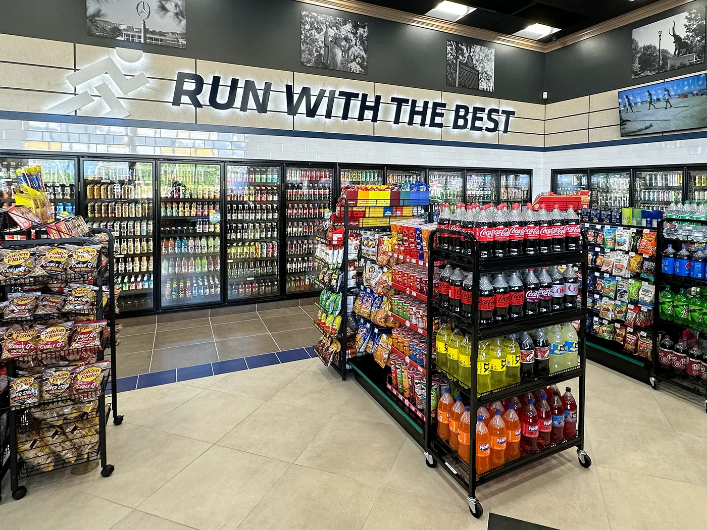 Gas Station Interior