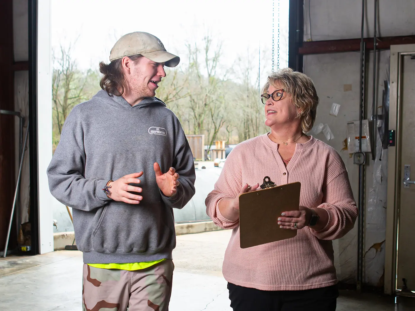 Talking with vendor